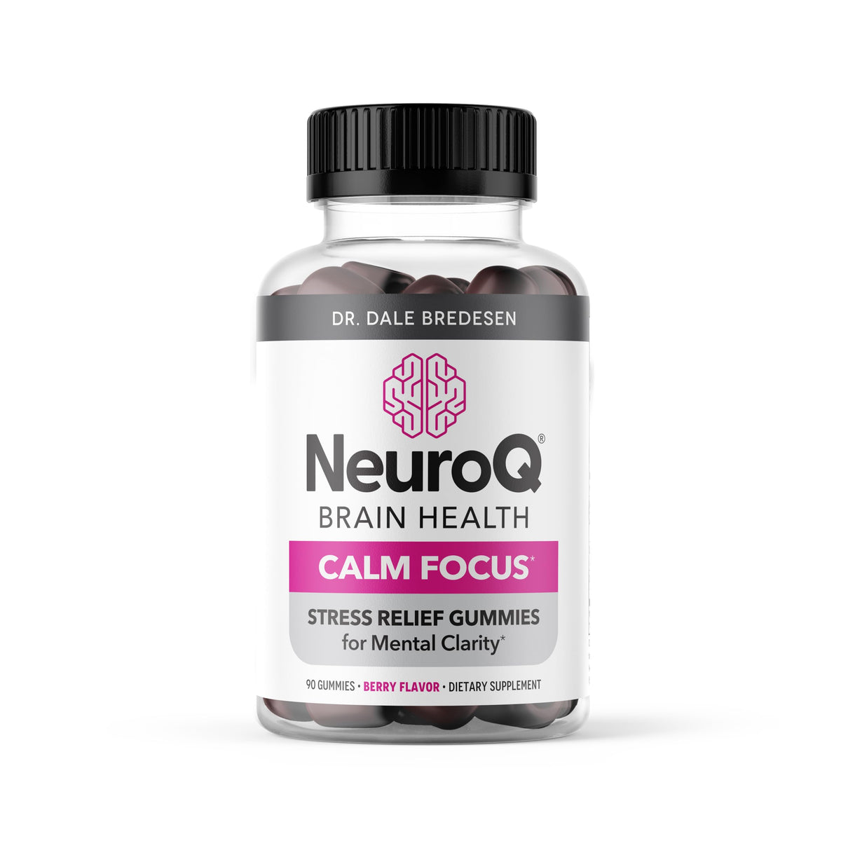 LifeSeasons NeuroQ gomitas calman enfoque en botella para calma diaria
