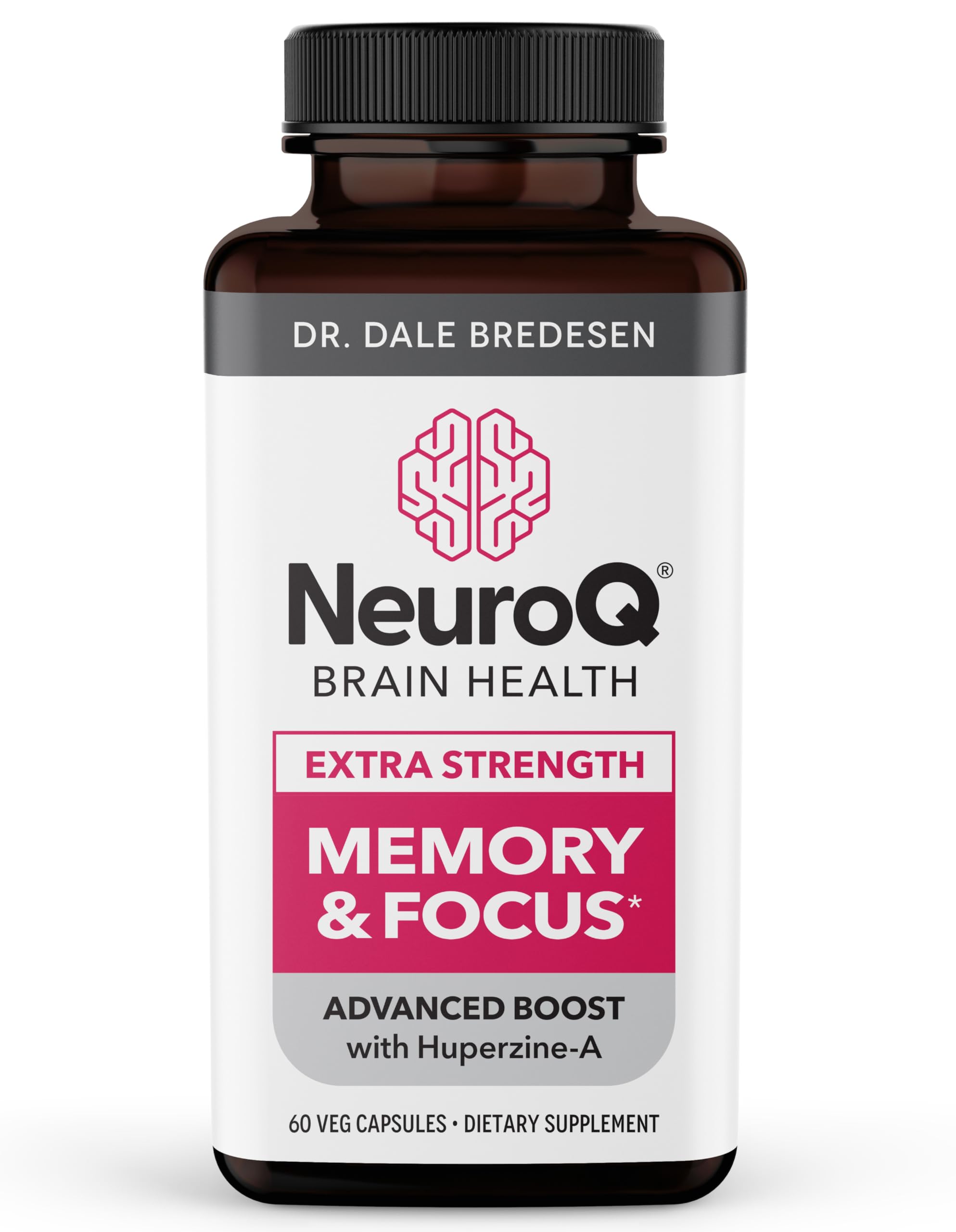 LifeSeasons NeuroQ: botella con cápsulas para mejorar memoria y enfoque en el día a día