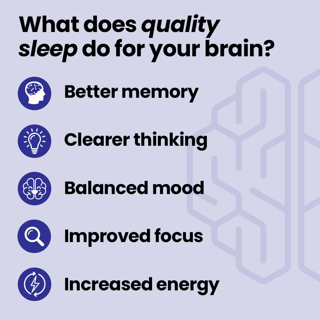 LifeSeasons NeuroQ Sleep Now: empaque de 30 tiras para dormir mejor.