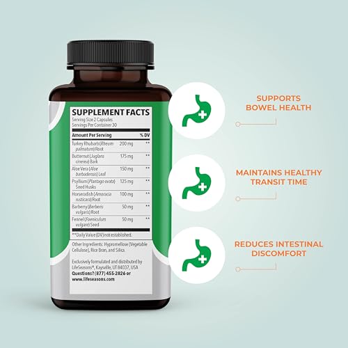 LifeSeasons Regulari-T ingredientes naturales para función intestinal