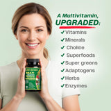 Life's Fortune nutricion basada en plantas con espirulina para equilibrio diario.