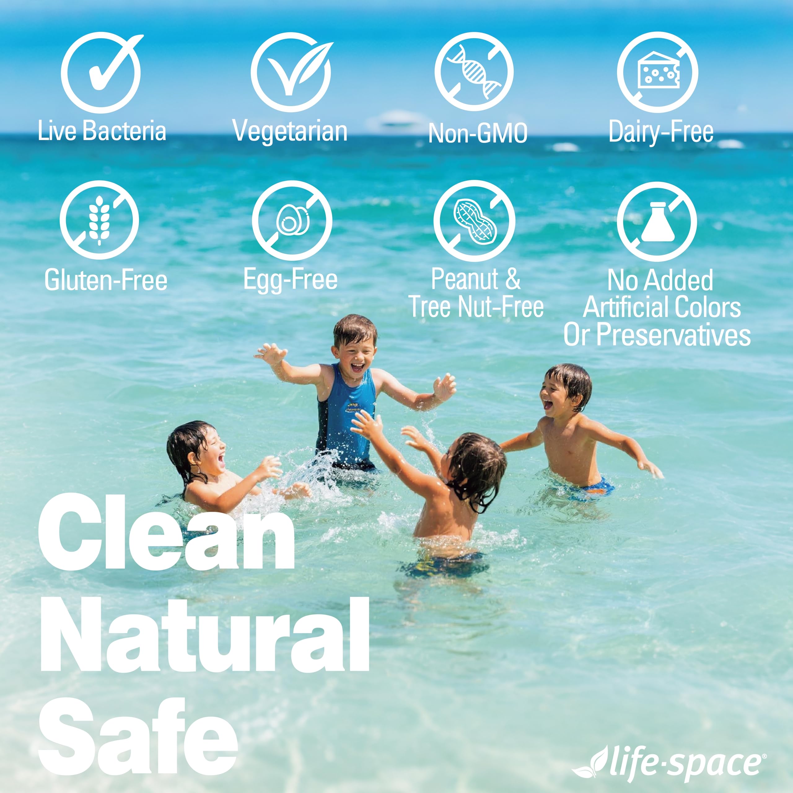 Vitamina D3 y Zinc en Life-Space Ninos para desarrollo saludable