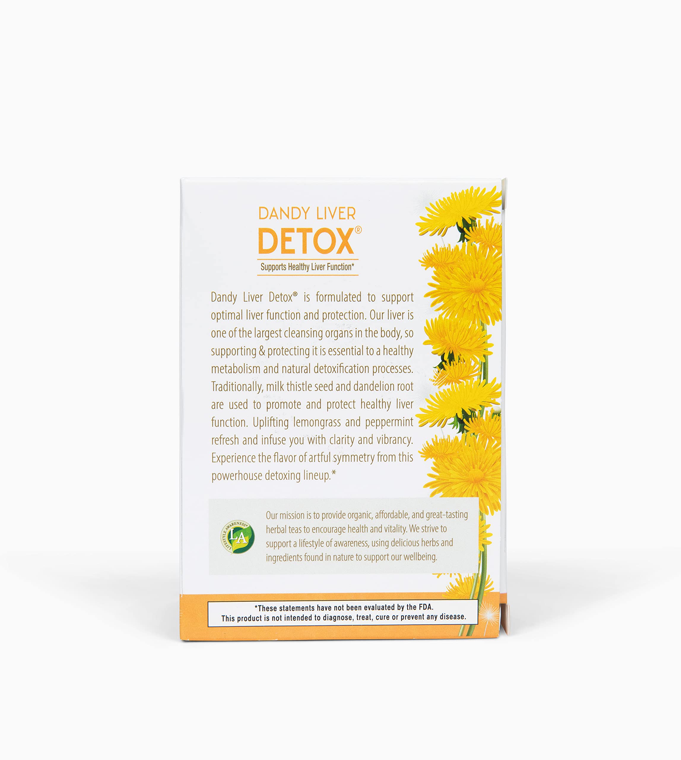 Aroma cítrico de citronela en té de Lifestyle Awareness para una sensación refrescante.