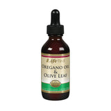 LIFETIME Aceite de Orégano y Hoja de Olivo en botella de gotas para uso diario
