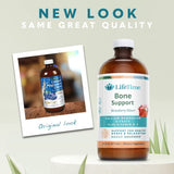 Etiqueta LifeTime Calcium Magnesium con información de dosis para consumo seguro.