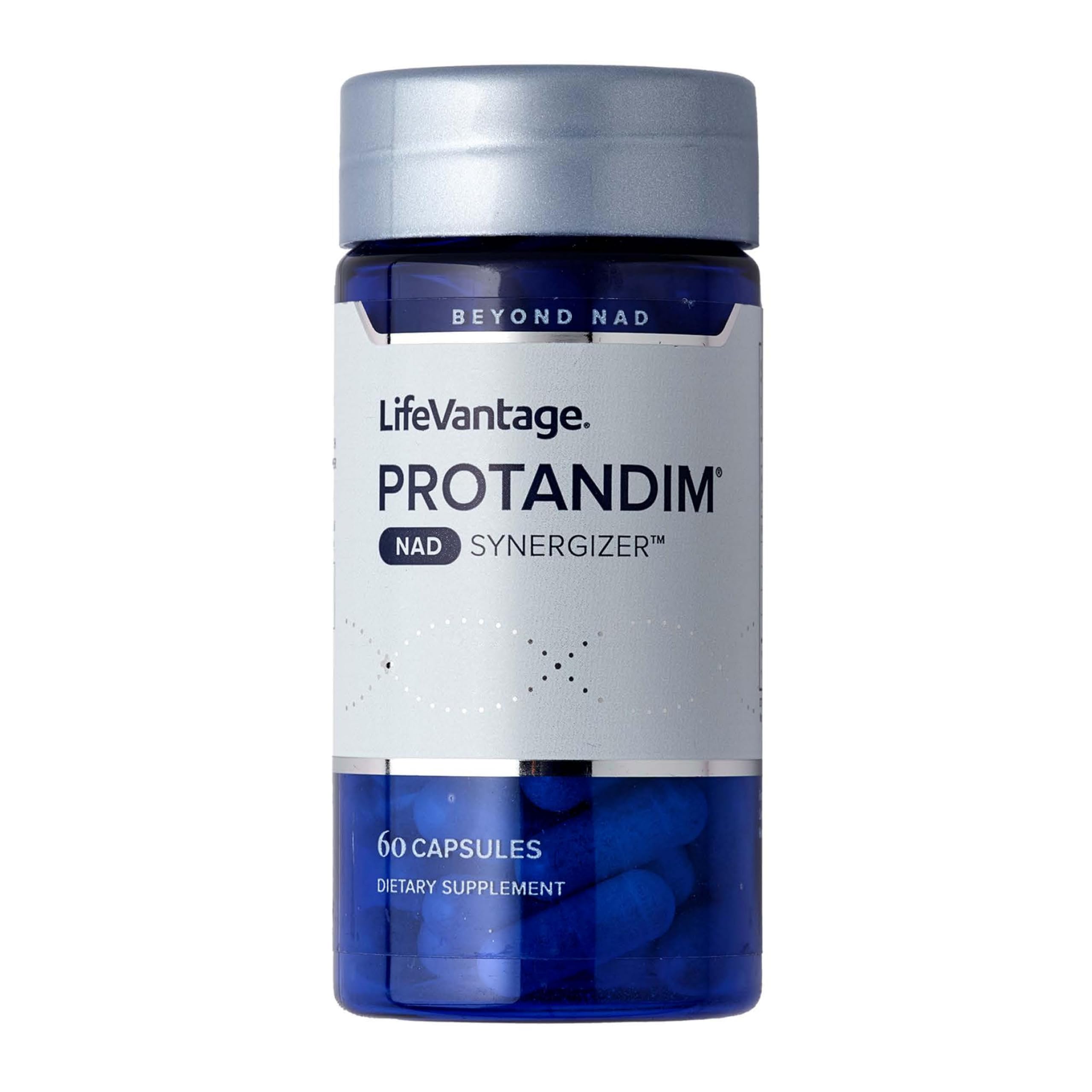 LifeVantage Protandim NAD Synergizer cápsulas en frasco, energía sostenida para el día