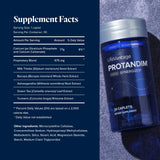 LifeVantage Protandim NRF2 Synergizer, botella lateral, favorece defensa antioxidante natural.