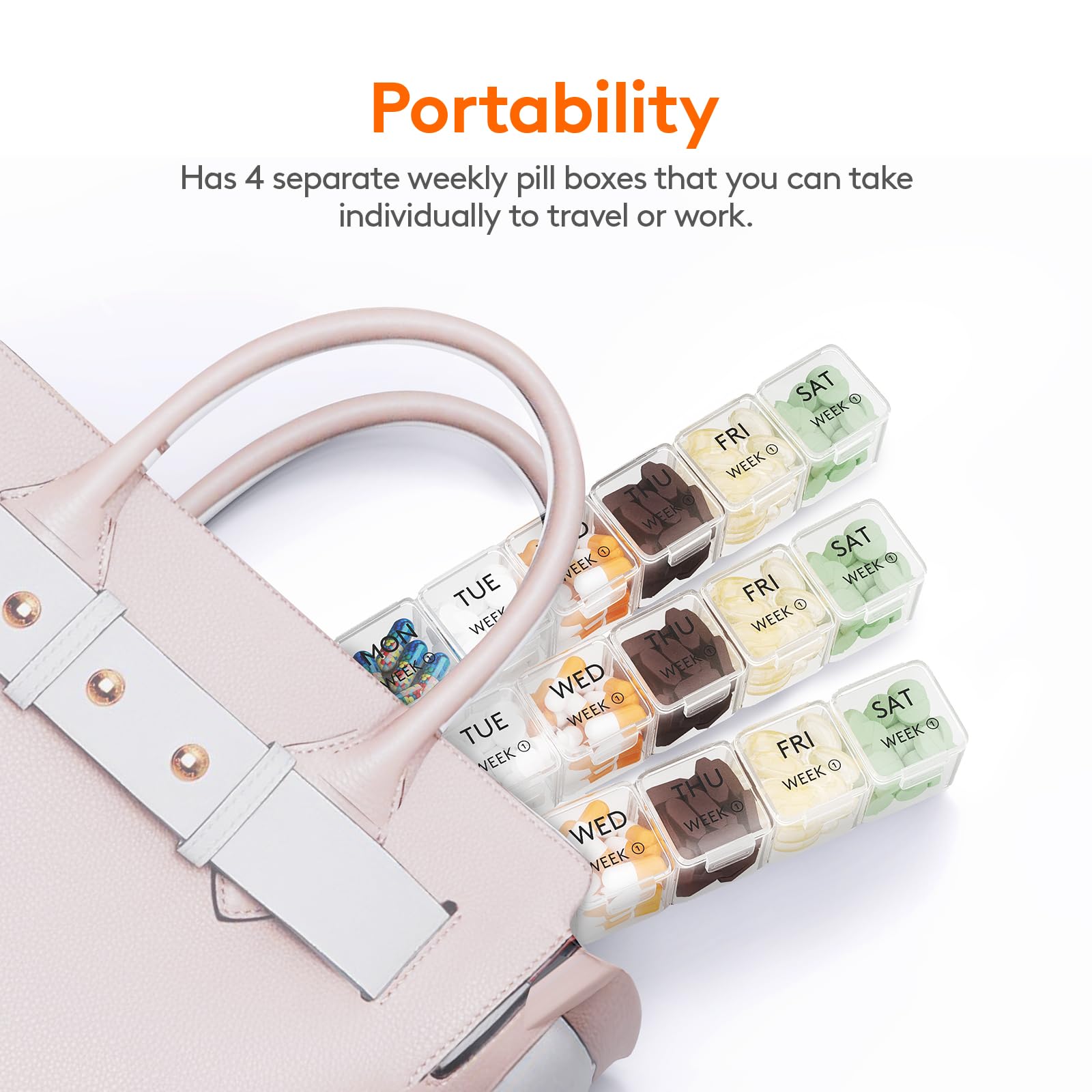 Lifewit Sistema de dos partes para fijar las cajas interiores