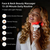 Lifiora: luz roja en cuello para contorno definido y cuello firme
