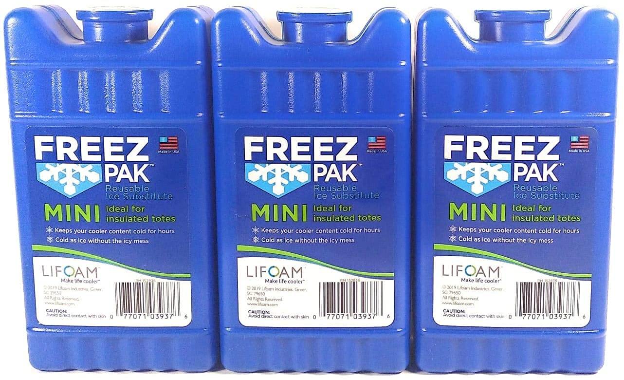 Lifoam Freez Pak: hielo reutilizable para almuerzo y transporte.