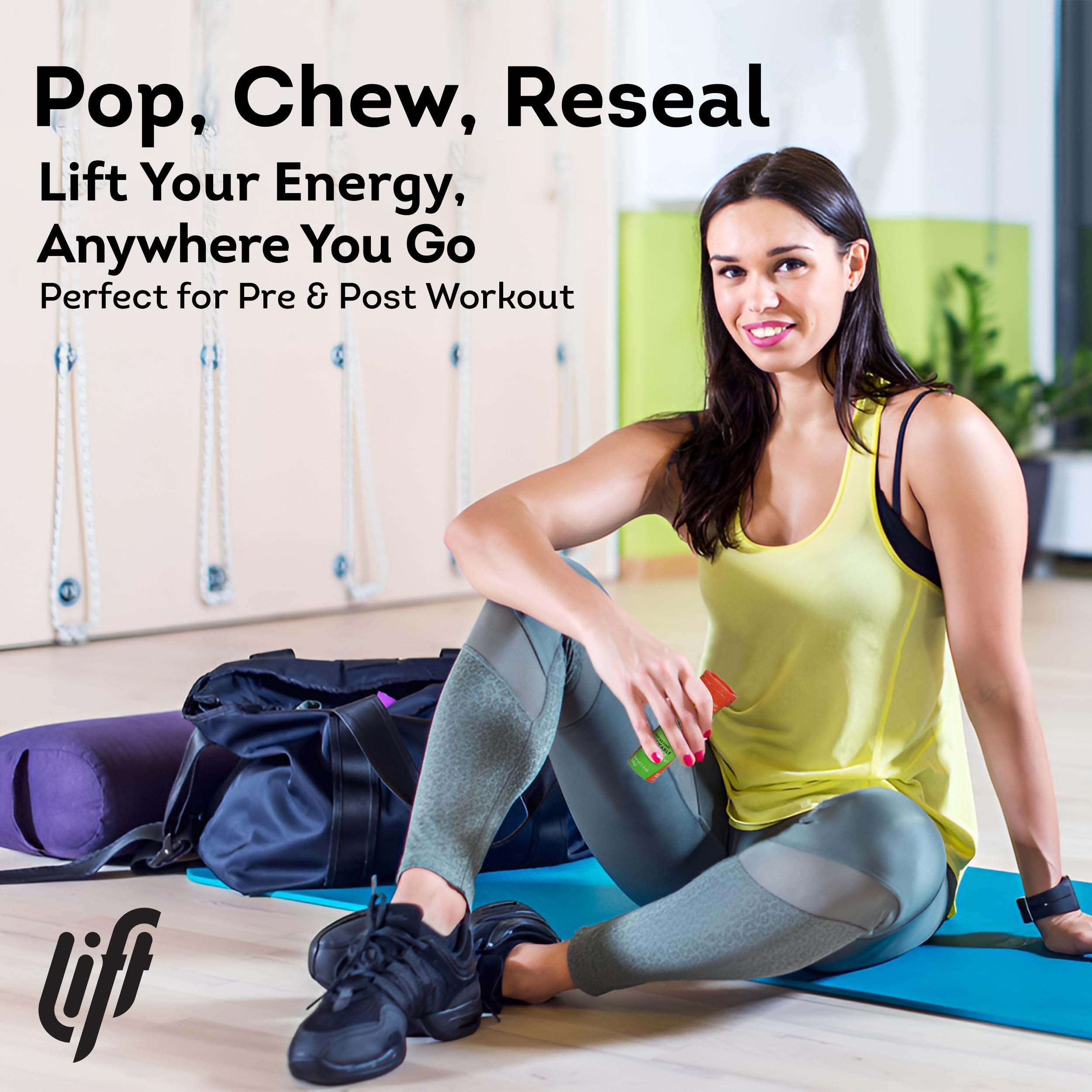 Lift Glucose envase con recubrimiento hermético para conservar frescura