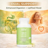 Opción vegana de Lifted Naturals SBO Mood Boost para dietas a base de plantas.