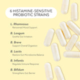 Lifted Naturals Probioticos: suministro de dos meses en frasco práctico.
