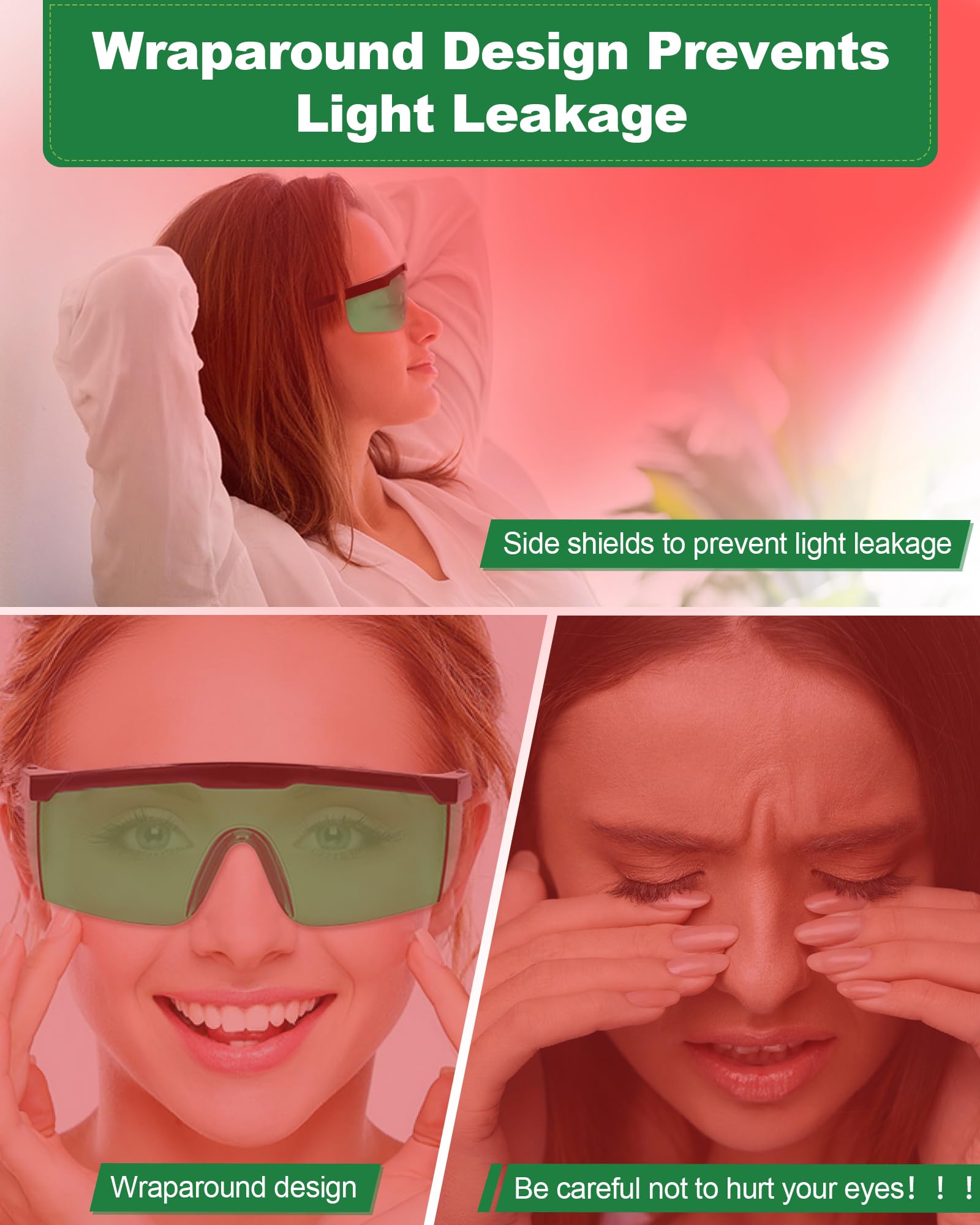 Paquetes de dos pares LIGHTMEUP para uso compartido o reserva