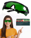 Lightmeup protege contra 200-2000 nm con lentes para sesiones de luz roja