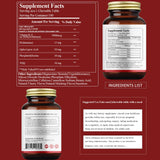 LIIFE tabletas con vitamina B12 y folato activo para metabolismo de la homocisteína.