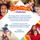 Gomitas de Lil Critters Probiotic Daily Gummy con aroma agradable para la hora del snack.