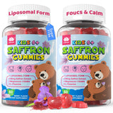 Gomitas Lilicare con azafrán para niños en envase práctico, snack saludable
