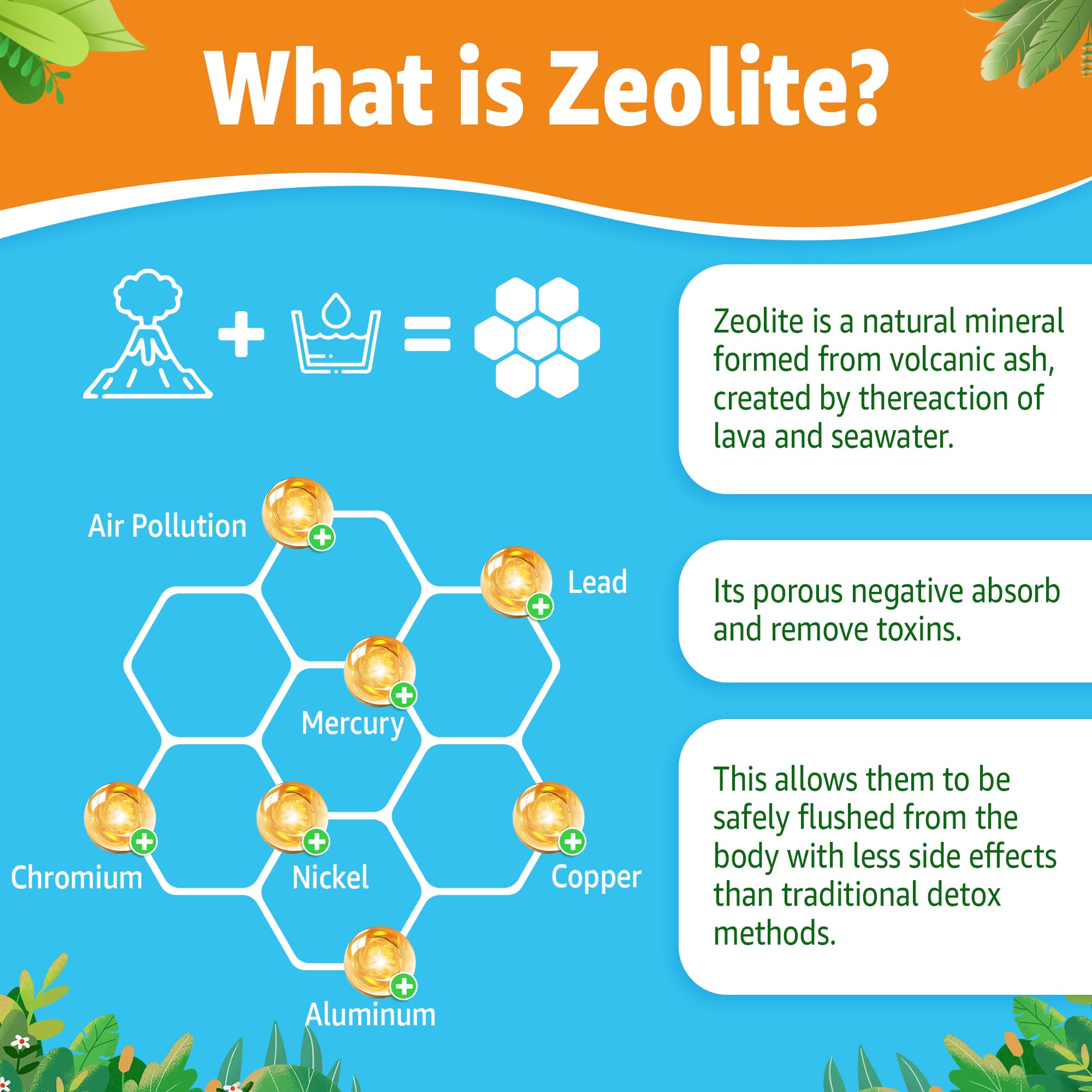 Gominolas Zeolita LILICARE para dosis diaria y equilibrio intestinal