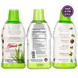 Etiqueta de Lily of the Desert Detox Formula destacando ingredientes herbales.
