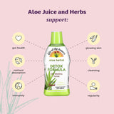 Aloesorb en Lily of the Desert Detox Formula para mayor absorción de nutrientes.