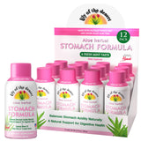 Lily of the Desert Fórmula Estomago frasco: aloe orgánico para apoyo digestivo diario.