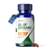 LincNutri Oregano Aceite en cápsulas, fácil de tragar para uso diario