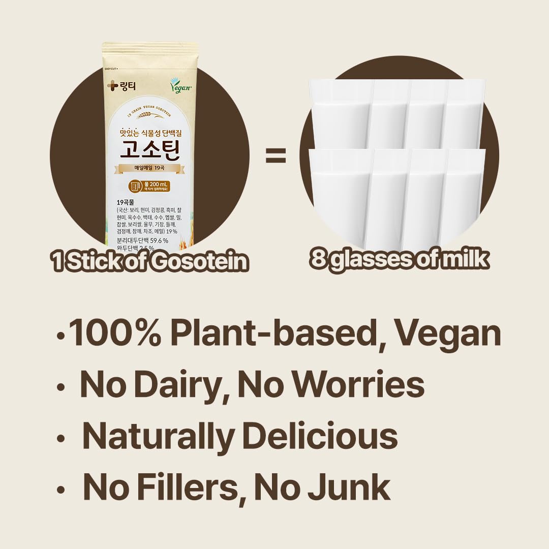 LINGTEA Gosotein: sabor a grano tostado en polvo para paladar refinado