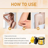 LinTsing crema veneno abeja piernas, apoyo flexible para la movilidad.