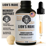 LionsManeExtracts extracto melena de león en botella para enfoque y claridad