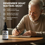LionsManeExtracts.com: vertiendo en agua para una rápida concentración.