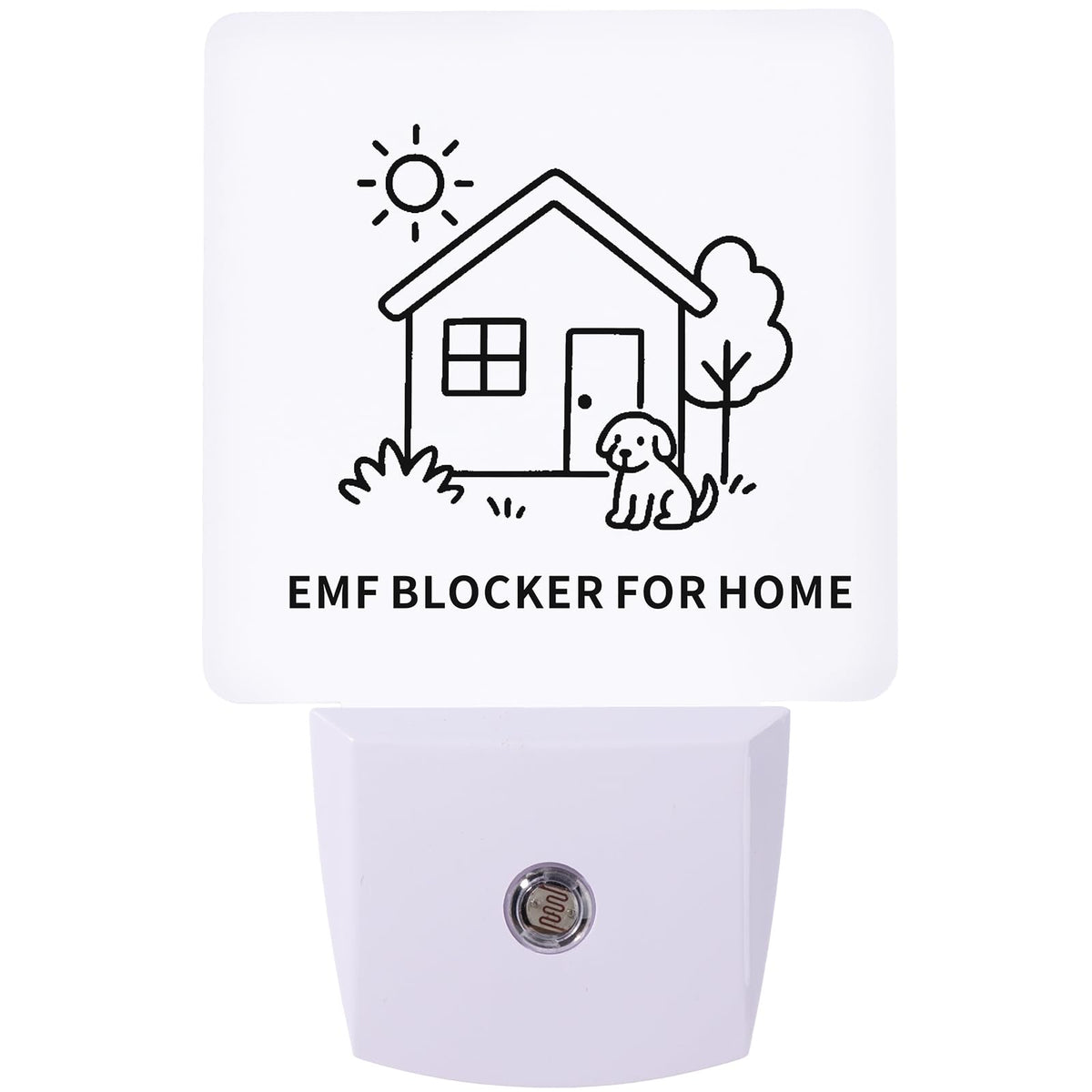 Liovsiso Bloqueador de campos electromagnéticos en enchufe para hogar, protege el ambiente y favorece descanso.