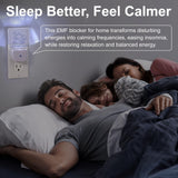 Liovsiso Bloqueador con luz nocturna suave, útil para iluminación mínima durante la noche.