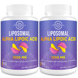 lipmaxmall acido lipoico alfa liposomal 1500mg, botella para apoyo antioxidante diario