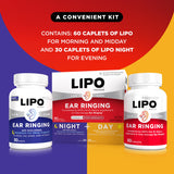 Cápsulas Lipo-Flavonoid Night con melatonina para la noche.