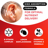 Cápsulas Lipo-Flavonoid Plus para mañana, soporte nutricional del oído.