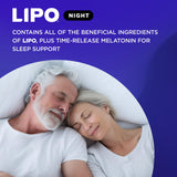 Etiqueta de Lipo-Flavonoid Plus destacando dosis y uso diario.