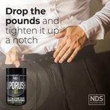 Uso diario de Liporush NDS Nutrition XT para energía y enfoque.