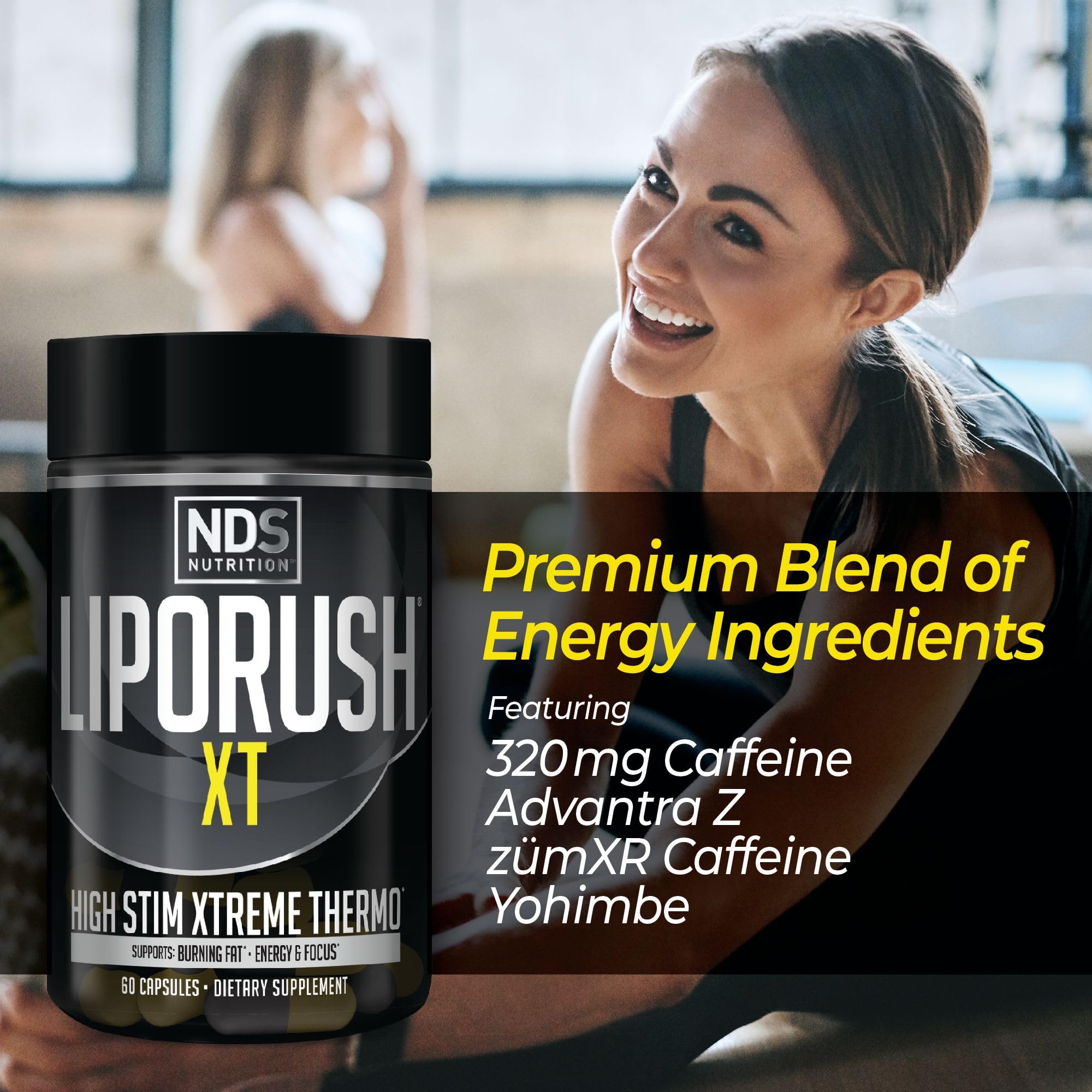 Ingrediente C3G en Liporush NDS Nutrition XT para apoyar el metabolismo.