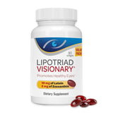 Lipotriad Visionary envase de 90 cápsulas para apoyo diario de la vista