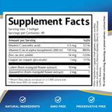 Lipotriad Visionary sin beta-caroteno, seguro para fumadores