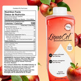 LiquaCel etiqueta sabor manzana, sin azúcar para dietas
