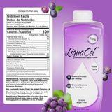 LiquaCel porcion 1 onza, proteina liquida lista para beber o mezclar
