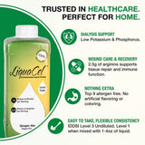 LiquaCel Proteína Concentrada, verter para servir en un vaso