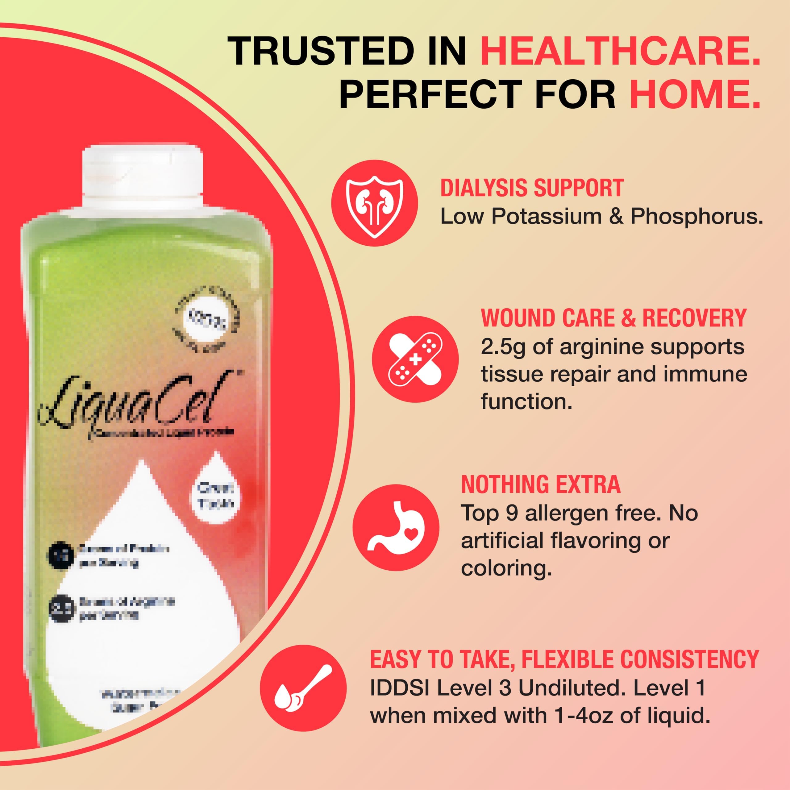 LiquaCel proteína líquida sandía para mezclar con zumo