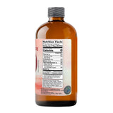 Liquid Blenz etiqueta hierbas resalta espino albar e hibisco para bienestar.