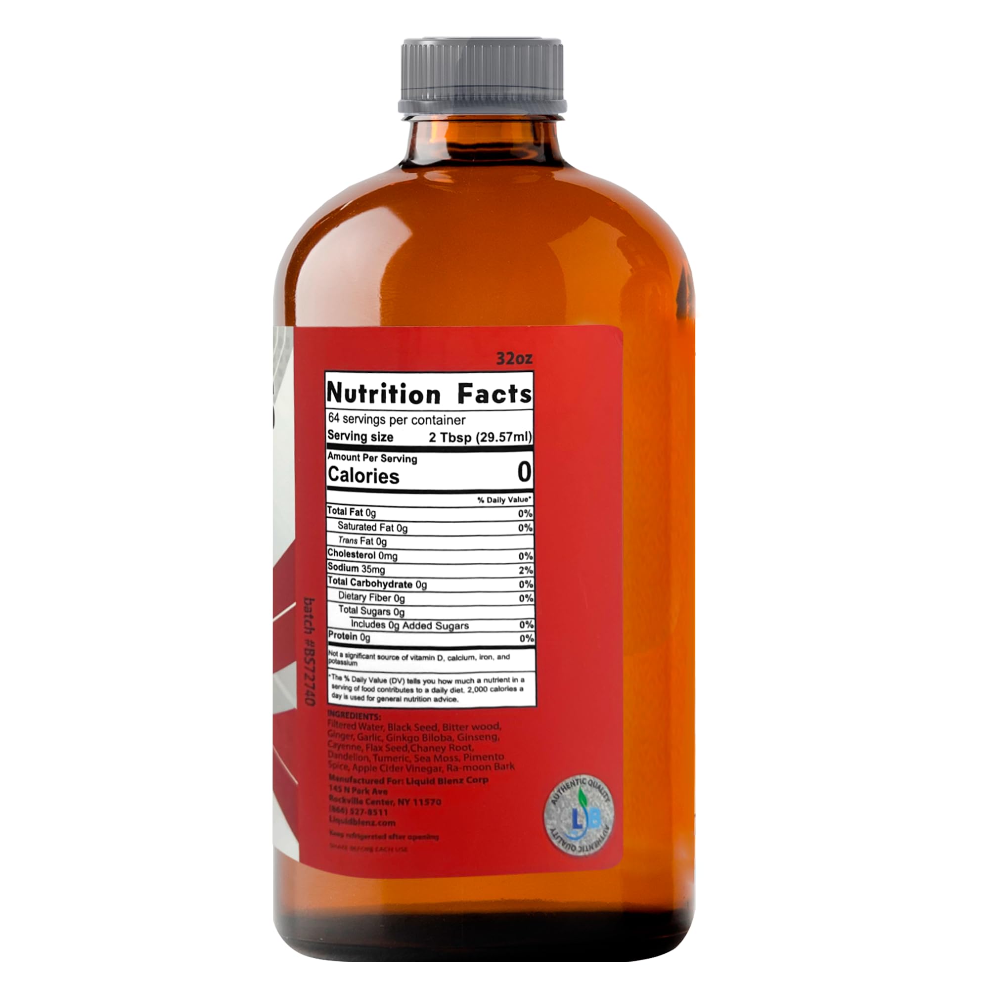 LIQUID BLENZ mezcla botánica en botella, ideal para dar profundidad a recetas.