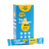 Liquid Collagen Stix, bebida limón, sabor agradable para tomar en cualquier momento.