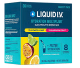Liquid I.V. Hydration Multiplier variedad fruta-pasión sabor refrescante para días activos