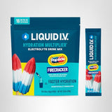 Liquid I.V. Hydration Multiplier empaque para viaje, conveniente y compacto